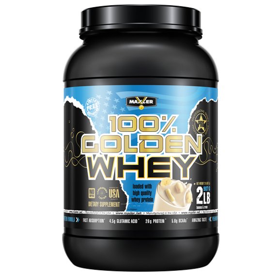 Протеин сывороточный Maxler Golden Whey 908 гр.