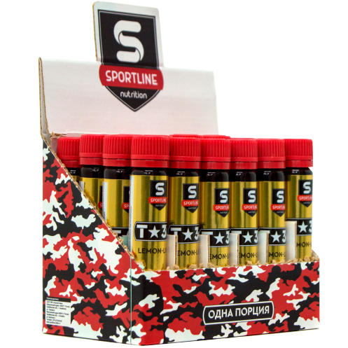 Предтренировочный комплекс SportLine Nutrition T-34 1 shot 25 мл