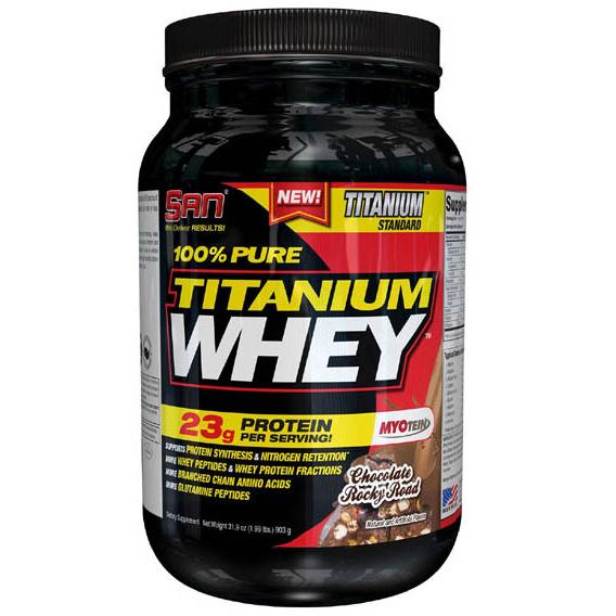 Протеин сывороточный SAN 100% Pure Titanium Whey 909 гр.