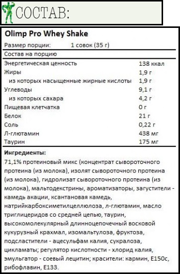 Протеин сывороточный Olimp Labs Pro Whey Shake 700 гр.