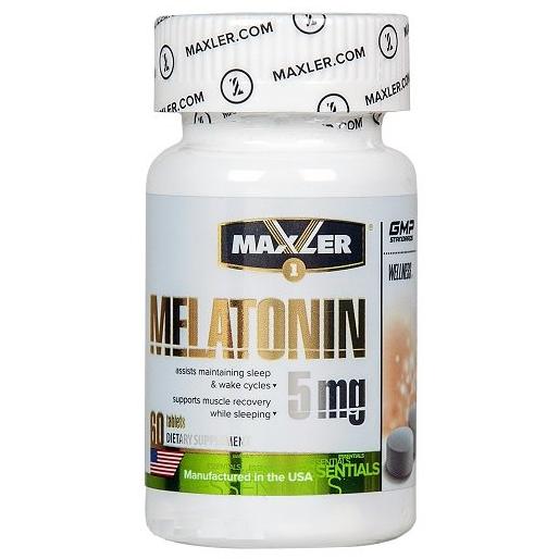 Maxler Melatonin (мелатонин) 5 мг. 60 таб.