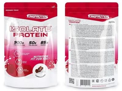 Протеин сывороточный (изолят) King Protein Isolate Protein 900 гр.