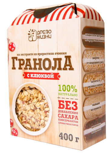 Гранола "Древо жизни" 400 гр.