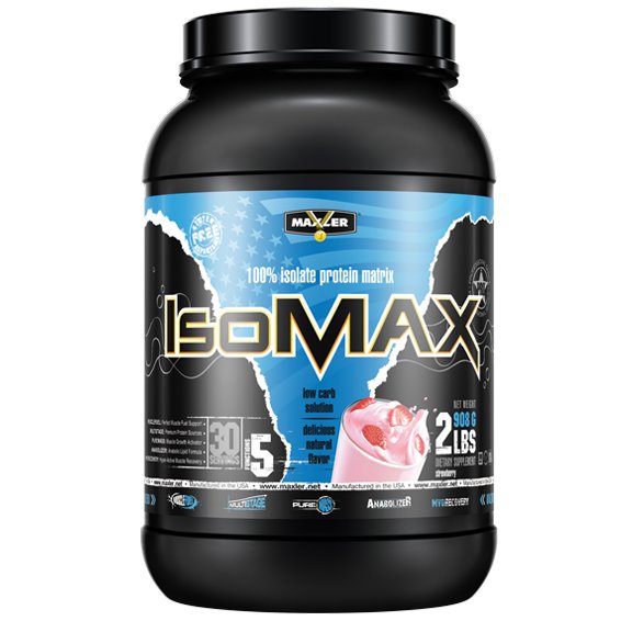 Протеин сывороточный (изолят) Maxler IsoMax 908 гр.
