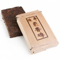 Пуэр в бамбуке (кирпич) 250 гр. (фаб. Чентай, Линцан, 2012 г.)