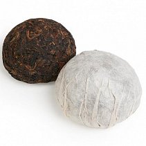 Шу Пуэр Лао Ча Тоу Юньнань точа в бамбуковом листе 5 шт х 100 г.