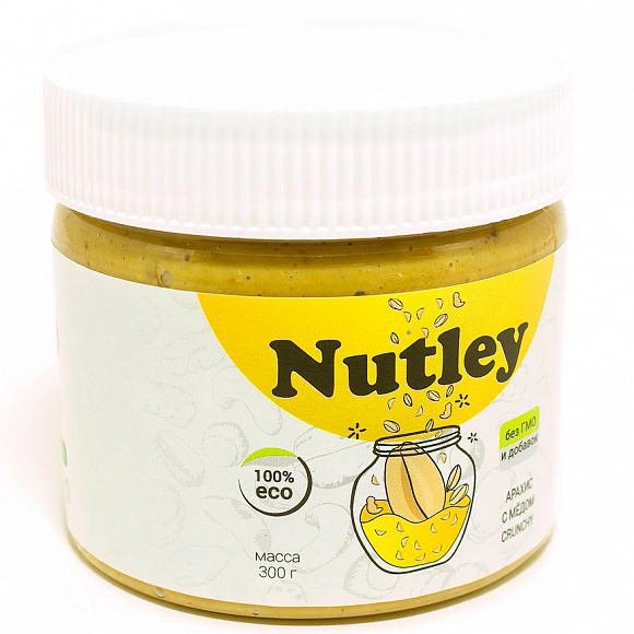 Паста арахисовая Nutley 300 гр.
