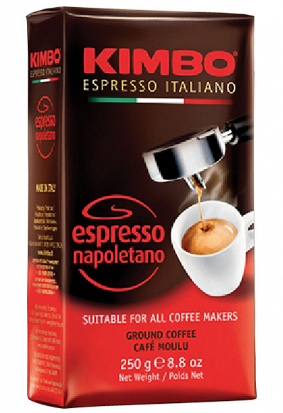 Кофе "Kimbo" Espresso Napoletano, 250г молотый