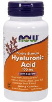 NOW Hyaluronic Asid 100 мг. 60 кап.