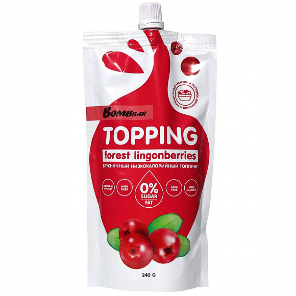 Низкокалорийный Bombbar Topping 240 гр.