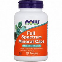 NOW Full Spectrum Mineral Caps 120 кап.
