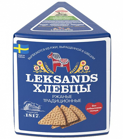 Хлебцы "Leksands" 200 гр.