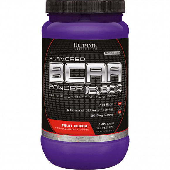 БЦАА Ultimate Nutrition Flavored BCAA 12000 457 гр.