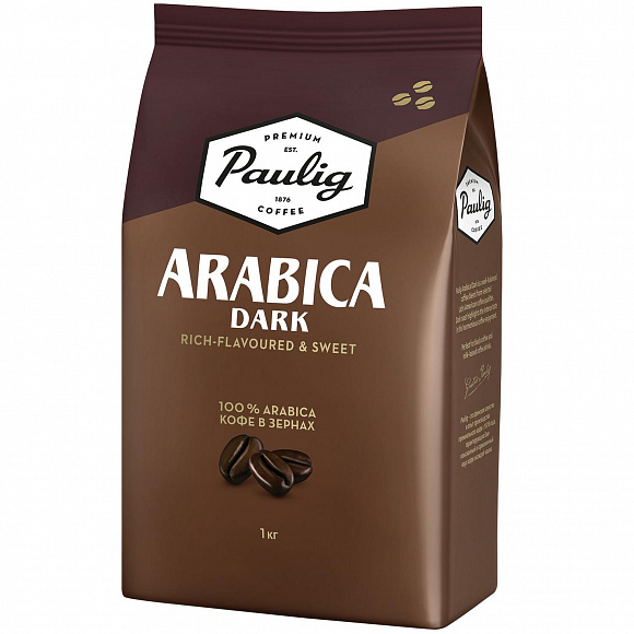 Кофе "Paulig" Arabica Dark, 1000 гр. зерновой