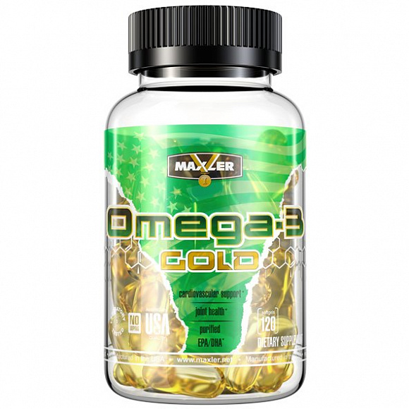 Maxler Omega 3 Gold 120 кап.
