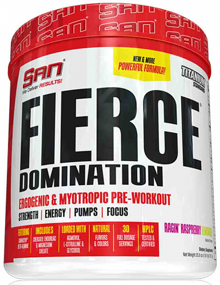 Предтренировочный комплекс SAN Fierce Domination 250 гр.