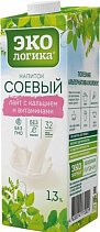 Напиток соевый ЭКОлогика лайт 1 л