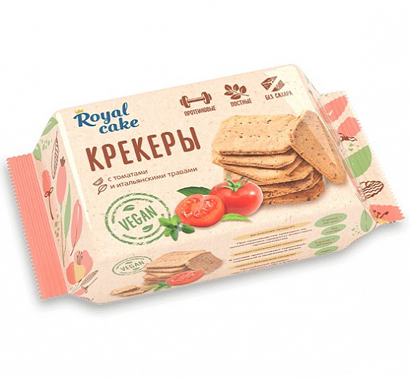 Крекер с высоким содержанием протеина Royal Cake 84гр.