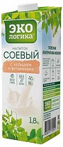 Напиток соевый ЭКОлогика с вит. 1 л