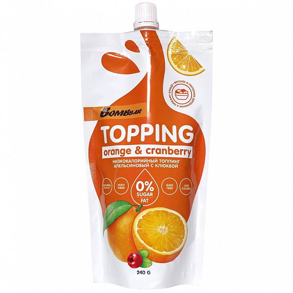 Низкокалорийный Bombbar Topping 240 гр.