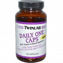 Twinlab Daily One Caps W/O Iron W/FloraGlo 90 кап.