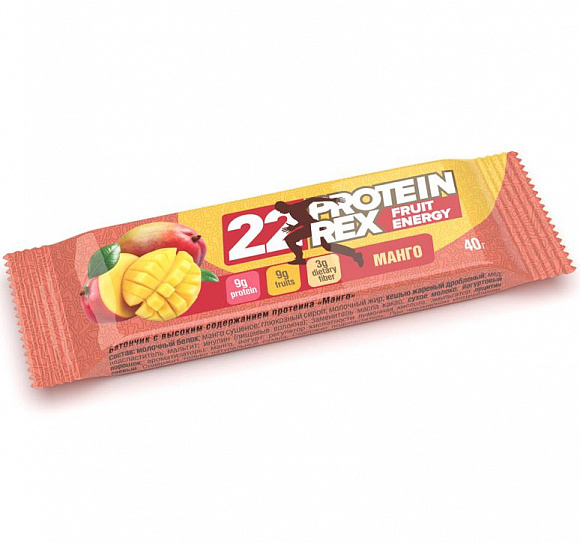 Батончик протеиновый ProteinRex 40 гр. 22,5% протеина