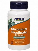 NOW Chromium Picolinate 200 mсg. 100 кап.