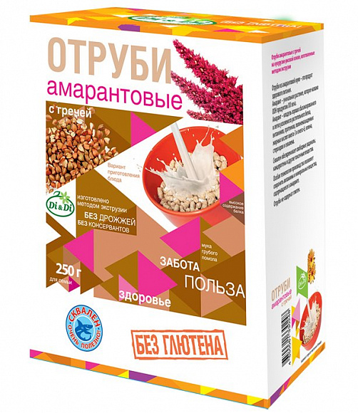 Отруби амарантовые "Di&Di" 250 гр.