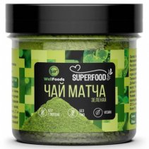 Чай Матча зеленый WellFoods 60 гр.