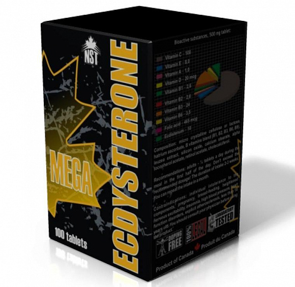 Neksportek Corporation Ecdysterone Mega 100х10 mg.
