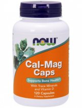NOW Cal-Mag 500/250mg 120 кап.