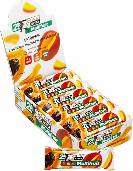 Батончик протеиновый ProteinRex eXtra УПАКОВКА 18х40 гр. 25% протеина