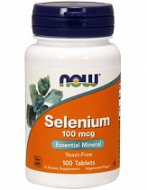 NOW Selenium 100mсg. 100 таб.