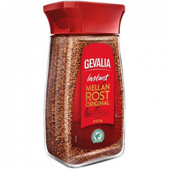 Кофе растворимый Gevalia стекл. банка 200 гр.