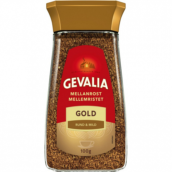 Кофе растворимый Gevalia стекл. банка 100 гр.