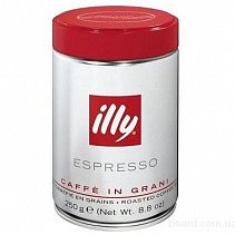 Кофе "Illy" Espresso, 250г средней обжарки зерновой