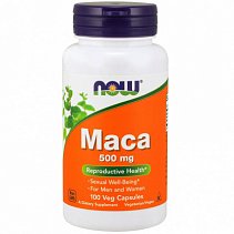NOW Maca 500 мг. 100 кап.