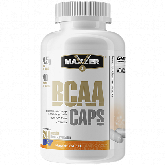 БЦАА Maxler BCAA caps 240 кап.