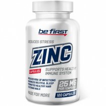 Be First Zinc 25 мг. 120 кап.