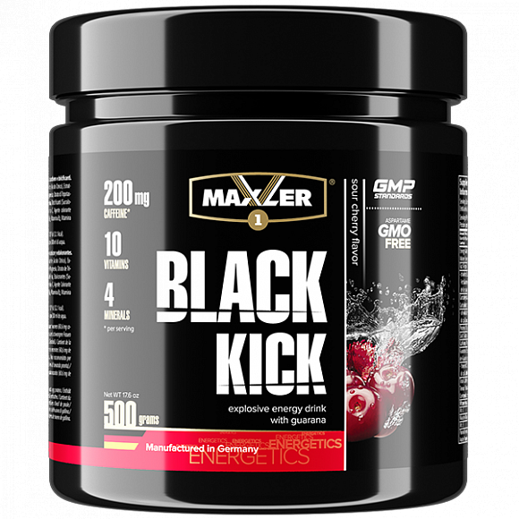 Предтренировочный комплекс Maxler Black Kick банка 500 гр.