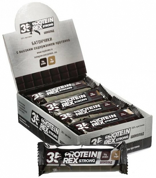 Батончик протеиновый ProteinRex УПАКОВКА 12 х 100 гр.