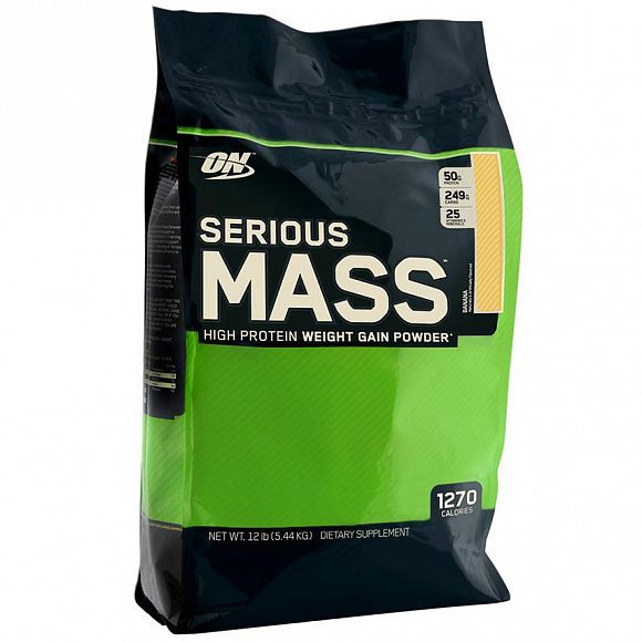 Гейнер Optimum Nutrition Serious Mass 5440 гр.