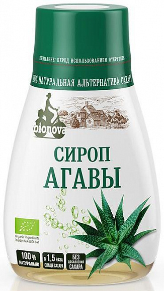 Органический светлый сироп агавы Bionova 230 гр.