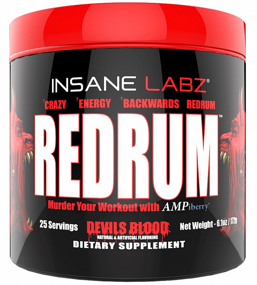 Предтренировочный комплекс InsaneLabz RedRum 174 гр.