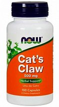 NOW CATs Claw 500 mg. 100 кап.