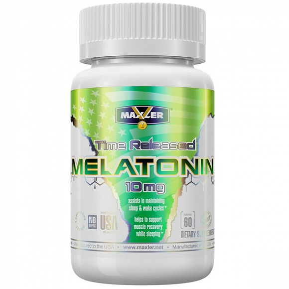 Maxler Melatonin (мелатонин) 10 мг. 60 таб.