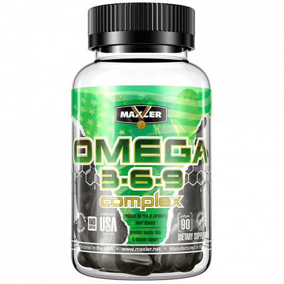 Maxler Omega 3-6-9 Complex 90 кап.