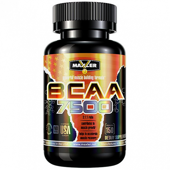 Maxler BCAA 7500 150 кап.